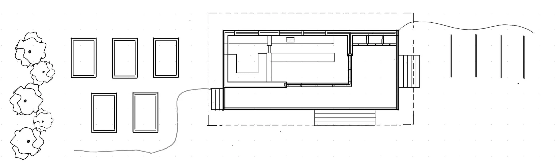 Commercial Rural Kitchen - Main View