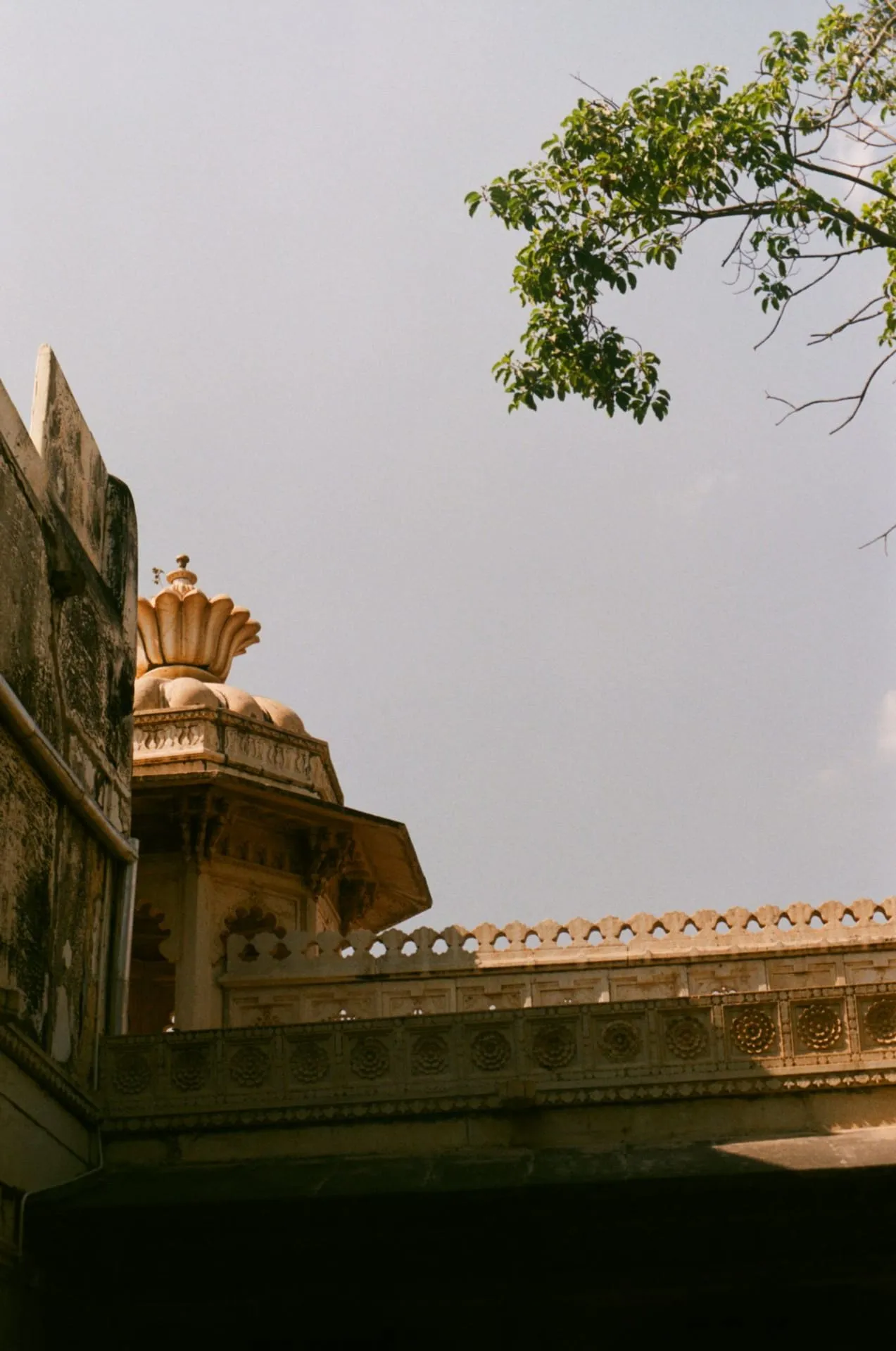 Red Fort Arches - Portrait View