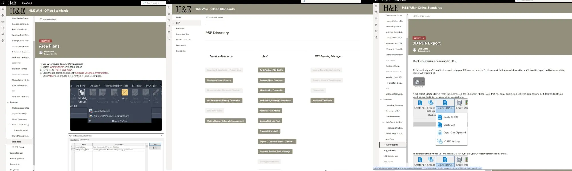Internal Wiki Interface